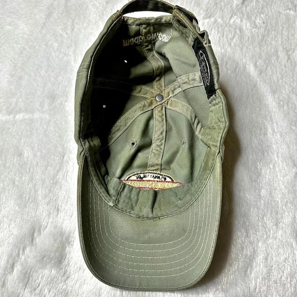 Toppers Mad Anthony Brewing Co. Green Strapback Hat Unisex Adjustable Cap OS - Picture 7 of 9